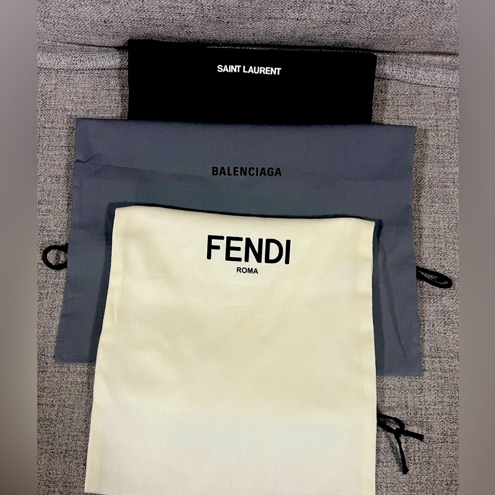 🫶🏼Bundle Dustbags. Balenciaga, Fendi, or Saint Laurent. Like New for all